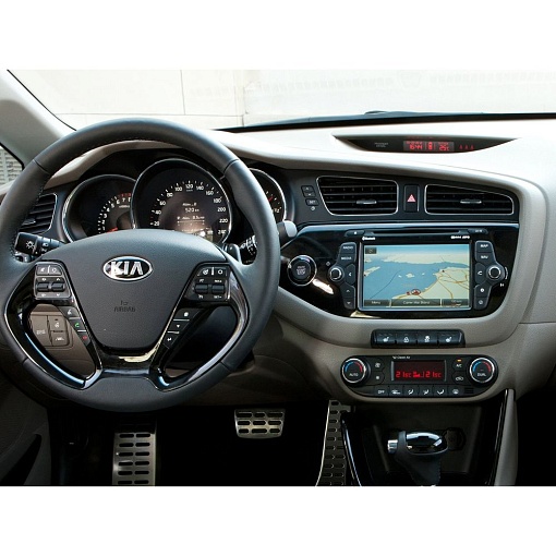 Рамка переходная Kia Rio (2011+) Piano black Aura AFA-KI05