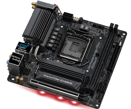 Материнская плата ASRock Z390 PHANTOM GAMING-ITX/AC