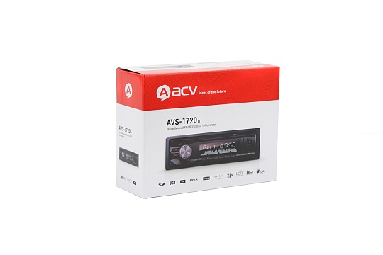 Магнитола 1 DIN ACV AVS-1720R