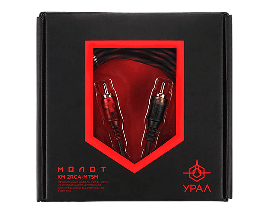 УРАЛ КМ 2RCA MT5M Кабель межблочный