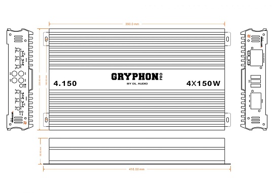 Усилитель DL Audio Gryphon Pro 4.150