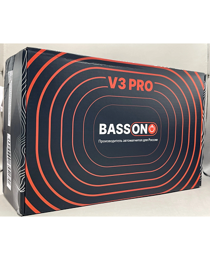 Basson V3 PRO Магнитола 9" Android 3+32Gb Qled Carplay Кулер Голосовой помощник