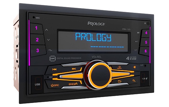 PROLOGY PRM-120 FM/USB/BT ресивер с DSP процессором