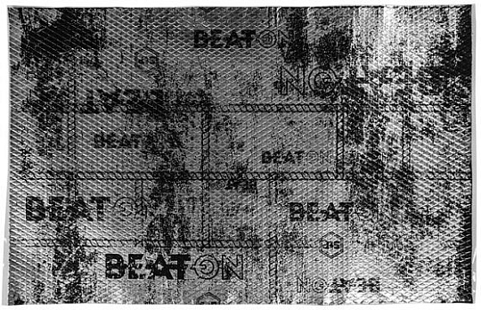 Вибродемпфирующий материал Beat-on (0.75*0.47, 2 мм) гофроящик+пленка | Цена указана за 1 лист