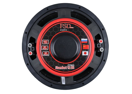 FSD audio STANDART 12D2 PRO Сабвуфер 12" MAX 1000Вт