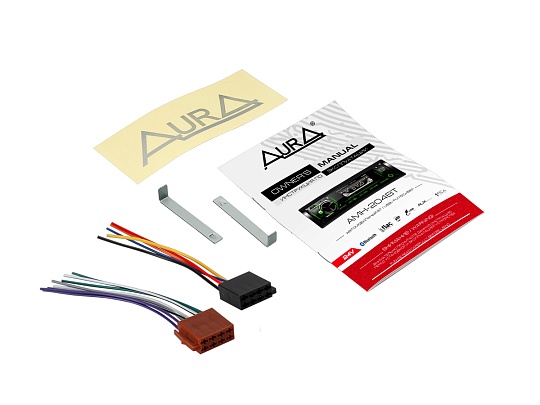 AURA AMH-204BT USB/SD ресивер зеленая подсветка