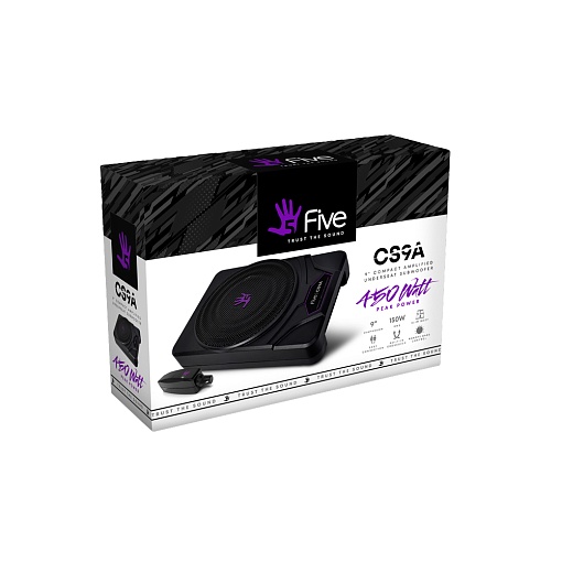 FIVE CS9A сабвуфер активный под сиденье 9"