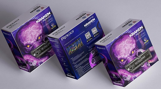 PROLOGY CDP-8.0 KRAKEN FM/USB/BT ресивер с DSP процессором / 8х65 Вт