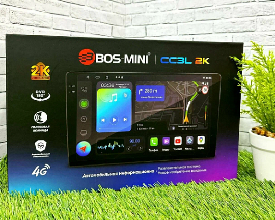 BOS-MINI CC3L 2K Магнитола 9" Android 12 6+128Gb