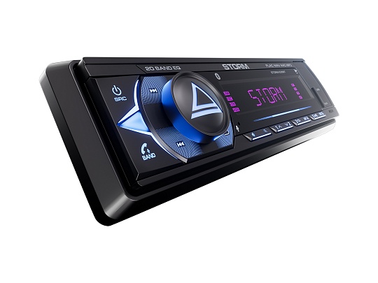 AURA STORM-535BT USB/SD-ресивер 4х51W FLAC USB BT 3RCA 2-ZONE RGB ДУ