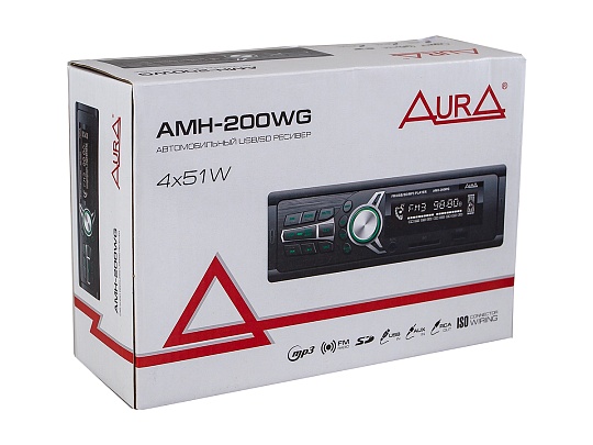 Автомагнитола Aura AMH-200WG 