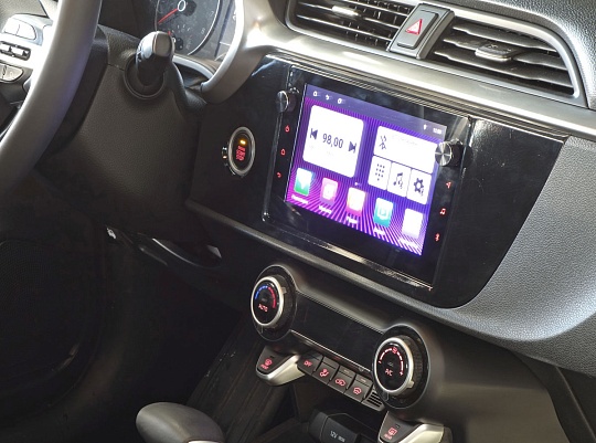 Incar RKIA-FC393 Рамка 9" KIA RIO 2020+ (Black Royal)