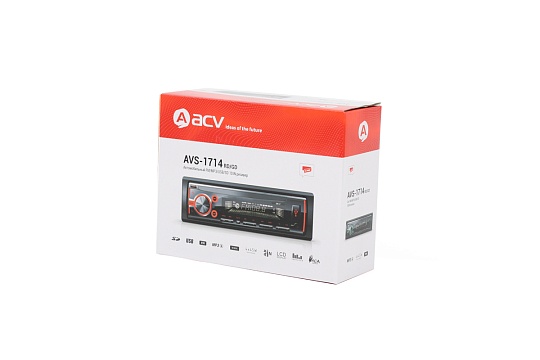 Магнитола 1 DIN ACV AVS-1714GD