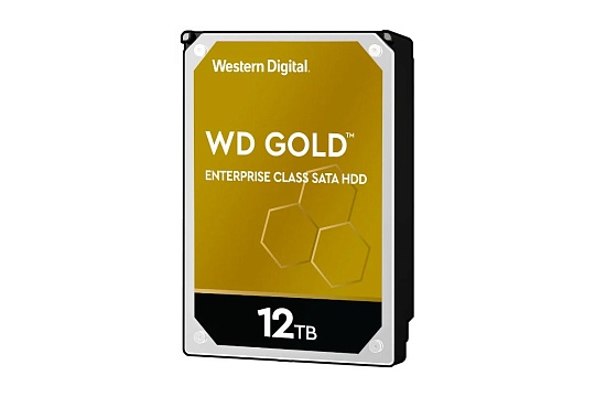 Жесткий диск HDD 12Tb WD Gold, WD121KRYZ