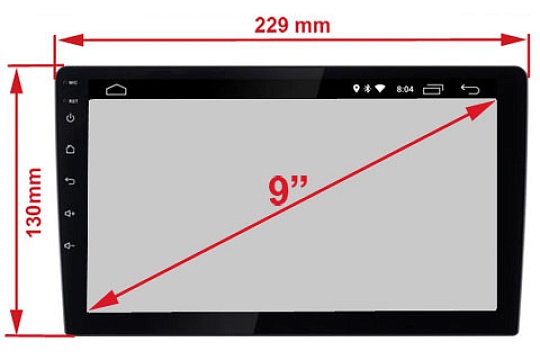 Incar RHO-FC294 Рамка для XTA Honda CR-V 01-06 9"