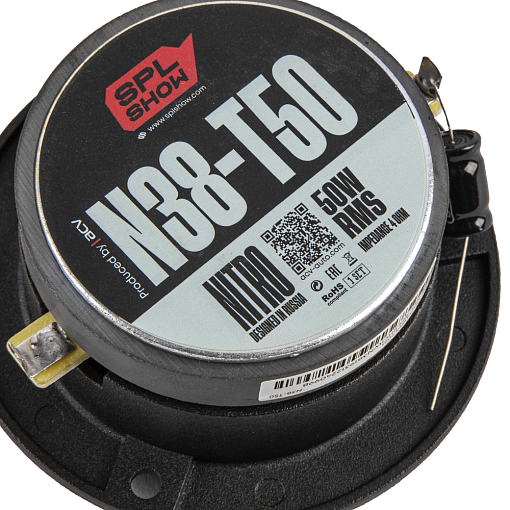 ВЧ динамик SPL SHOW 3.78" ACV NITRO N38-T50 (пара)