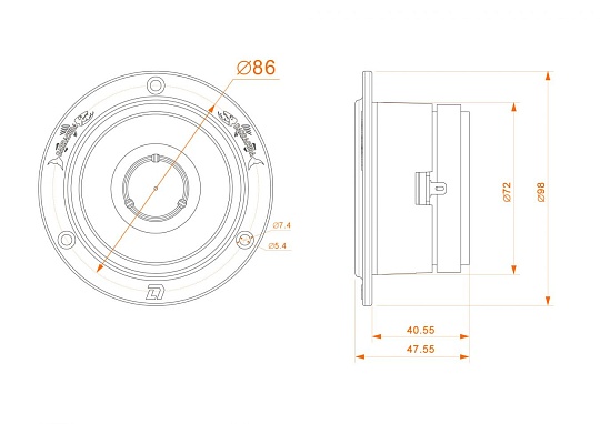 Акустика DL Audio Barracuda Tweeter SE V.2