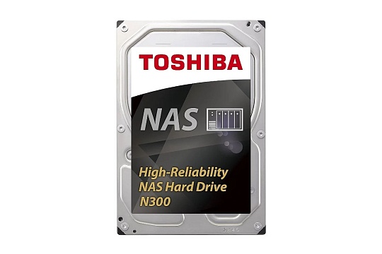 Жесткий диск HDD 4Tb TOSHIBA N300, HDWQ140EZSTA