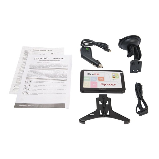 Портативный автонавигатор Prology iMap-5700 Black (Навител)