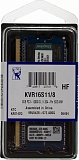 Модуль памяти SO-DIMM DDR3 8Gb KINGSTON KVR16S11/8