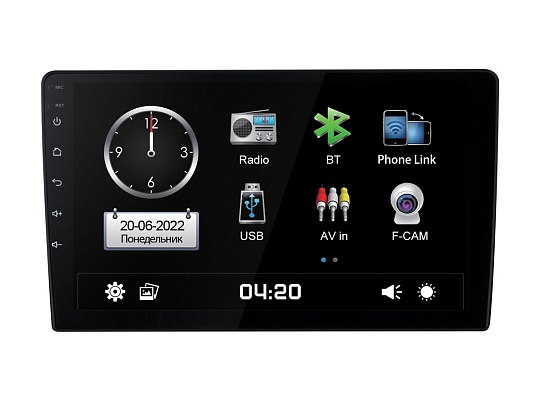 Incar ADF-7710 Мультимедийная система 10" Car Play Android Auto BT поддержка камеры AHD