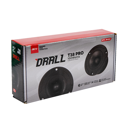 ВЧ динамик SPL SHOW 1" ACV T38 PRO DRALL (пара)