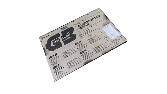 Шумоизоляция StP GB (Good Balance) 1.5 mini (0.375х0,47 м; 1.5 мм) | Цена за 1 лист