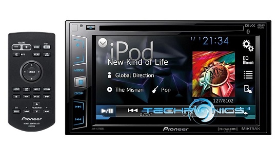 Магнитола Pioneer AVH-X2800BT DVD 2DIN