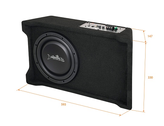 DL Audio Barracuda 10A Flat Сабвуфер активный 10"