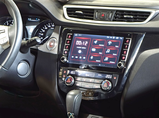 Incar RNS-FC466 Рамка 10" Nissan X-Trail Qashqai 13+ (Auto AC)