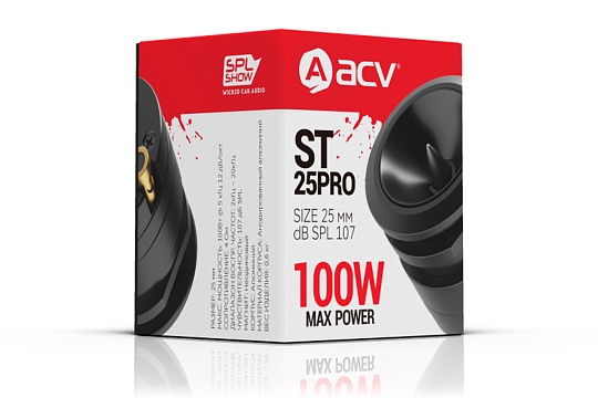 ВЧ акустика SPL SHOW 1" ACV ST-25PRO (Цена указана за 1 динамик)