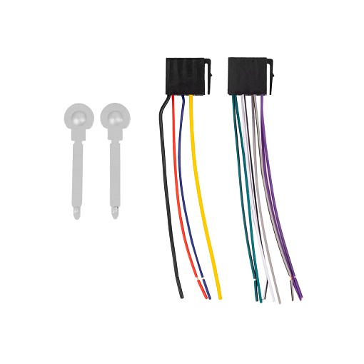 FIVE F24R (1din/красная/Bluetooth/USB/AUX/SD/FM/4*50)
