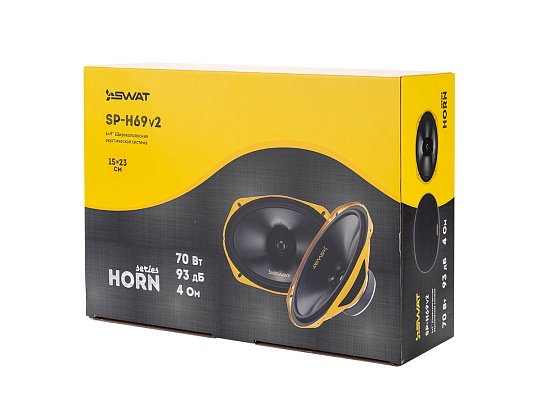 SWAT SP-H69v2 Акустика 6*9 широкополосная