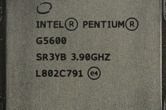 Процессор Intel Pentium G5600, CM8068403377513, OEM