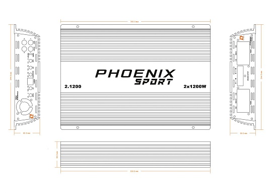 Усилитель DL Audio Phoenix Sport 2.1200