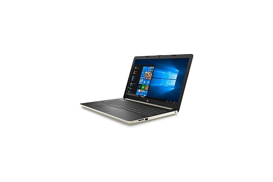 Ноутбук 15.6" HP 15-da0087ur, 4KF67EA#ACB, золотой