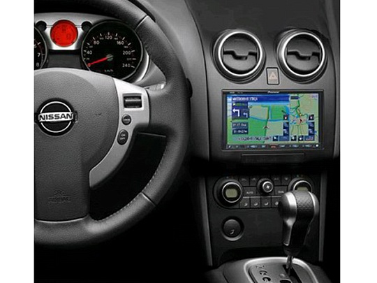 Переходная рамка Nissan Patrol, Qashqai, Tiida, X-Trail, Juke 2 DIN Intro RNS-N05