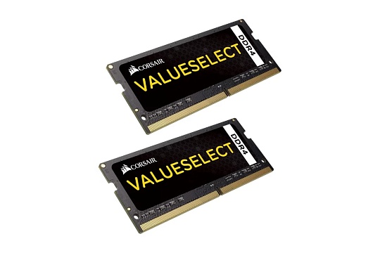 Модуль памяти SO-DIMM DDR4 2x4Gb CORSAIR CMSO8GX4M2A2133C15