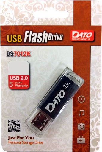 Flash накопитель Dato DS7012K-64G, черный