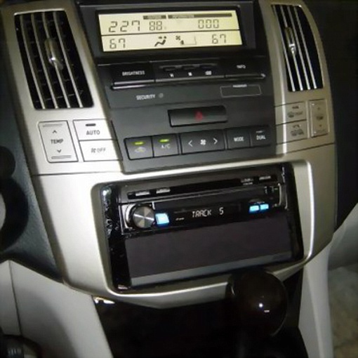 Переходная рамка Lexus RX330, RX350 2 DIN без крепежа Intro RLS-RX02