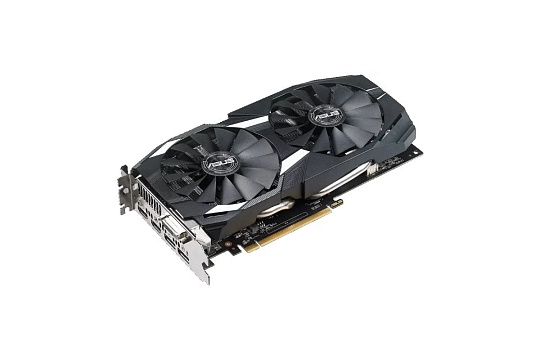 Видеокарта ASUS DUAL-RX580-O8G