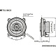 Автомобильные колонки Pioneer TS-1002I 4 дюйма