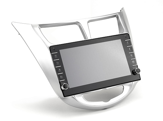 INCAR RHY-FC322 Рамка 9" HYUNDAI Solaris 2011-2017 Silver