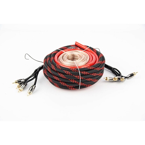 ACV 21-KIT4-4 комплект проводов 4-канального усилителя 4AWG