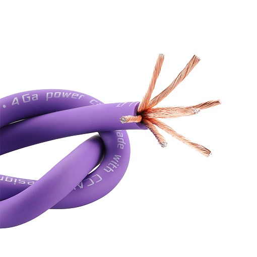 Силовой кабель DL Audio Barracuda Power Cable 4GA Purple (50m)