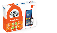 Сигнализация StarLine E97 3CAN+FD+4LIN GSM GPS (брелок 1 шт)