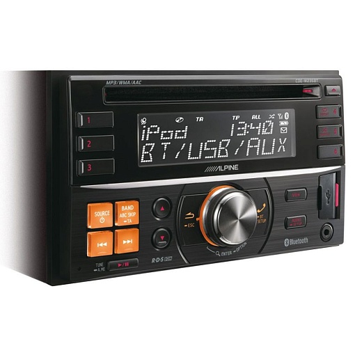 Автомагнитола Alpine CDE-W235BT 2DIN