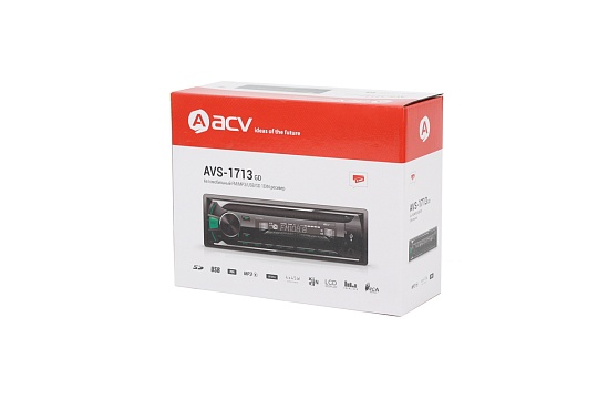 Магнитола 1 DIN ACV AVS-1713GD