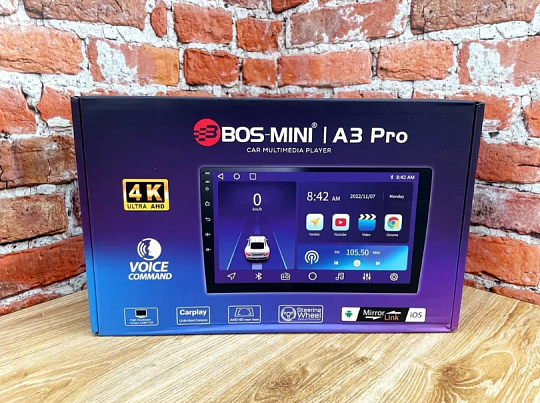 BOS-MINI A3 PRO Автомагнитола 9" Android 2+32Gb