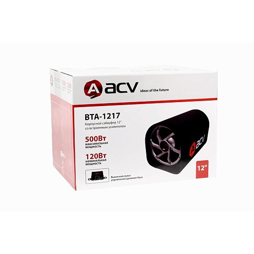 Активный корпусной сабвуфер ACV BTA-1017 10" 400вт